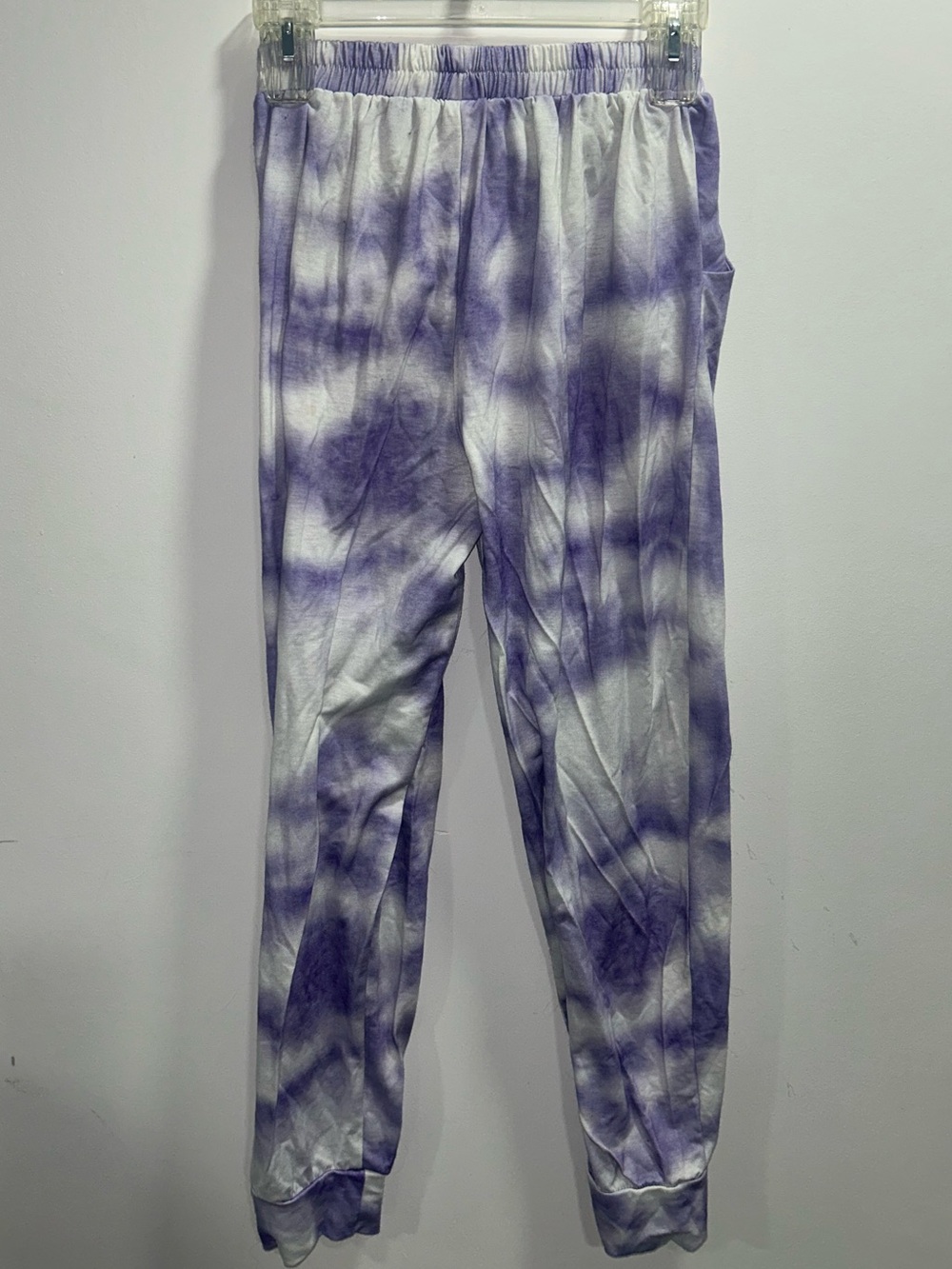 Purple & White Tie-Dye Jogger - Picture 2 of 2